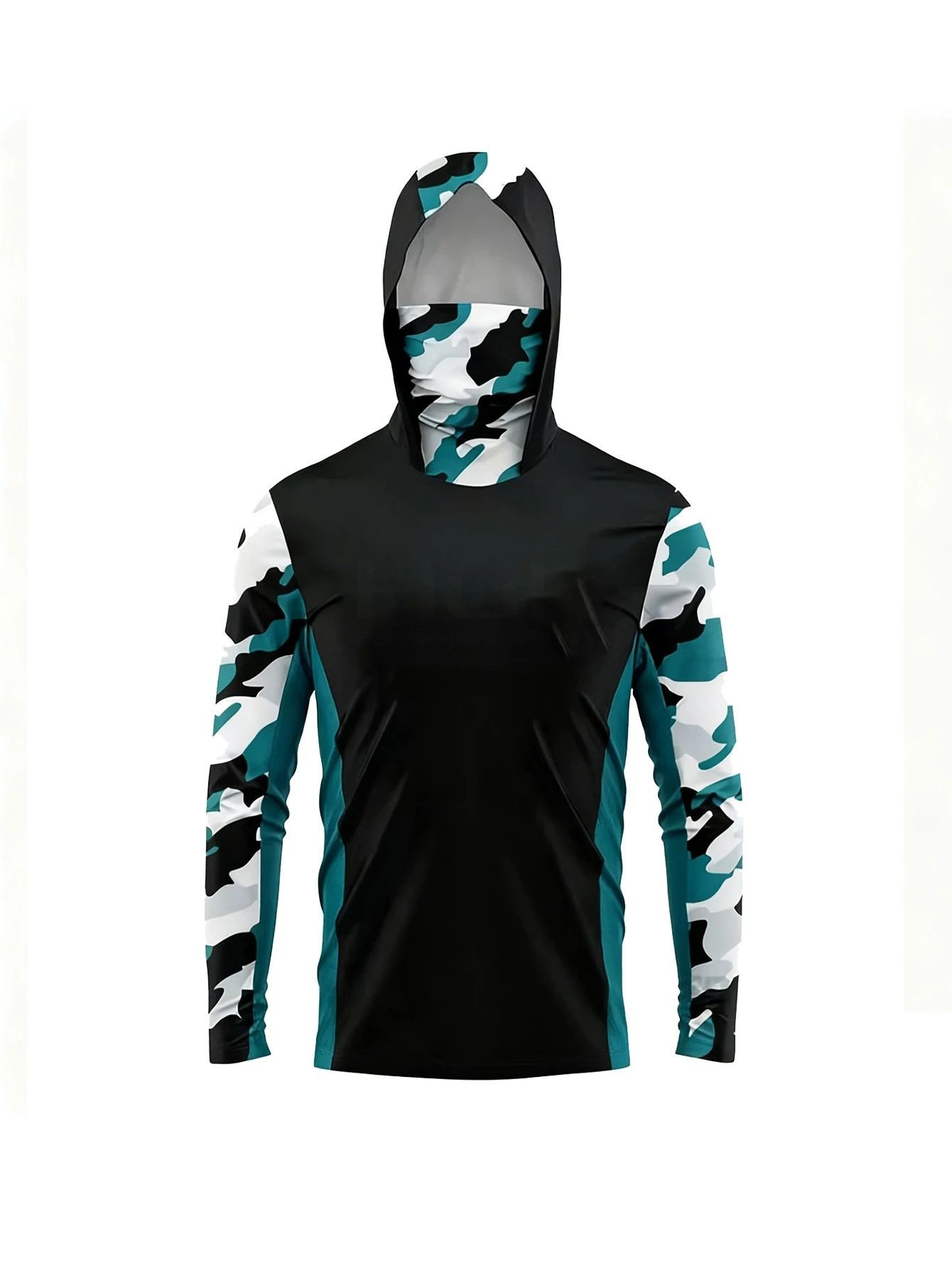 Military Shirt Men - Outdoor Men Fishing Hooded Shirt Protection