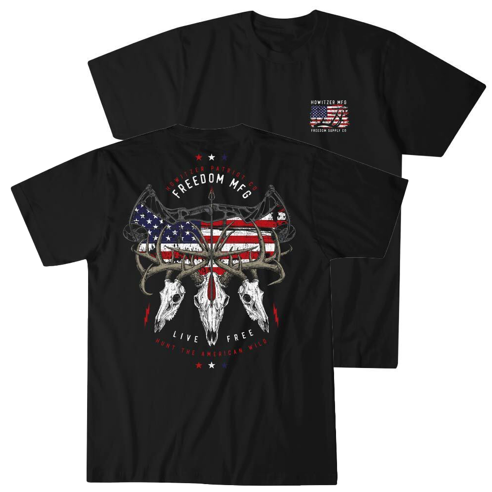 Military Shirt Men - American Hunter Freedom Hunt Military Grunt