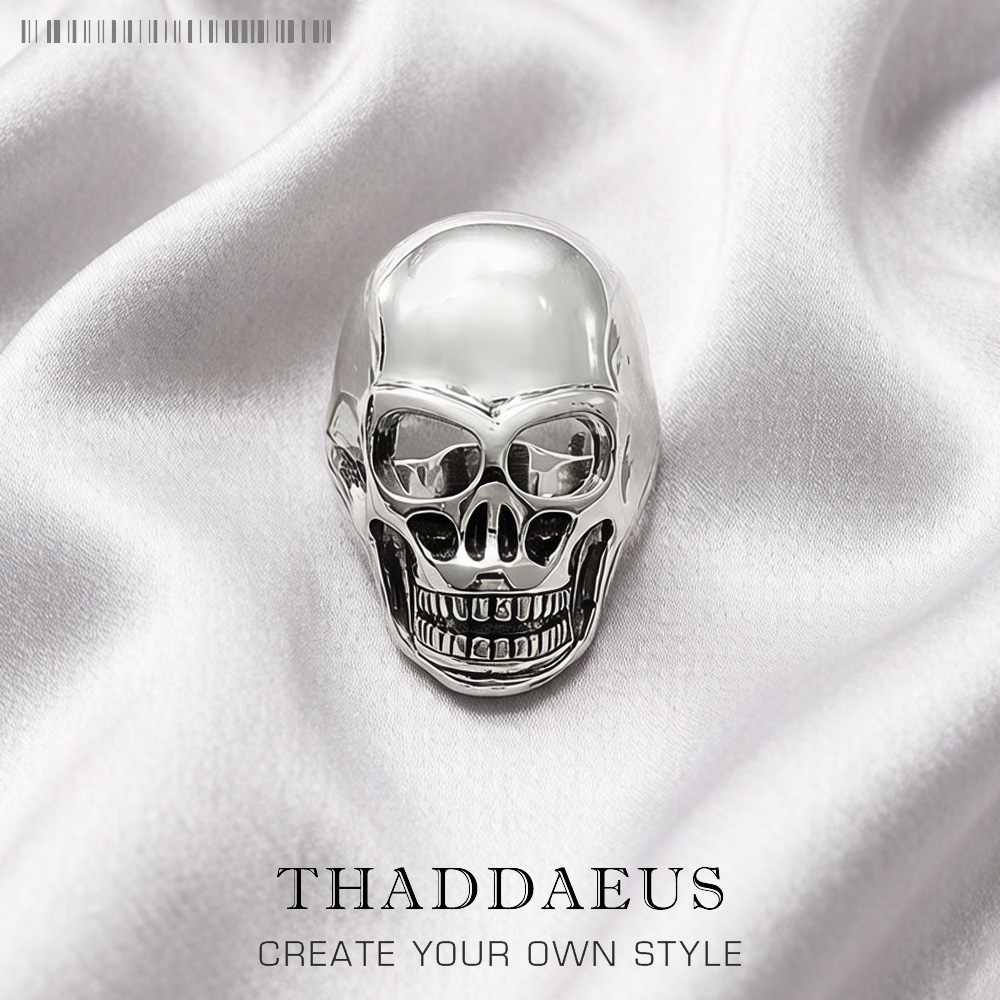 Men'S Fashion Deals - Skull Ring,Europe Rebel Street Fashion Good
