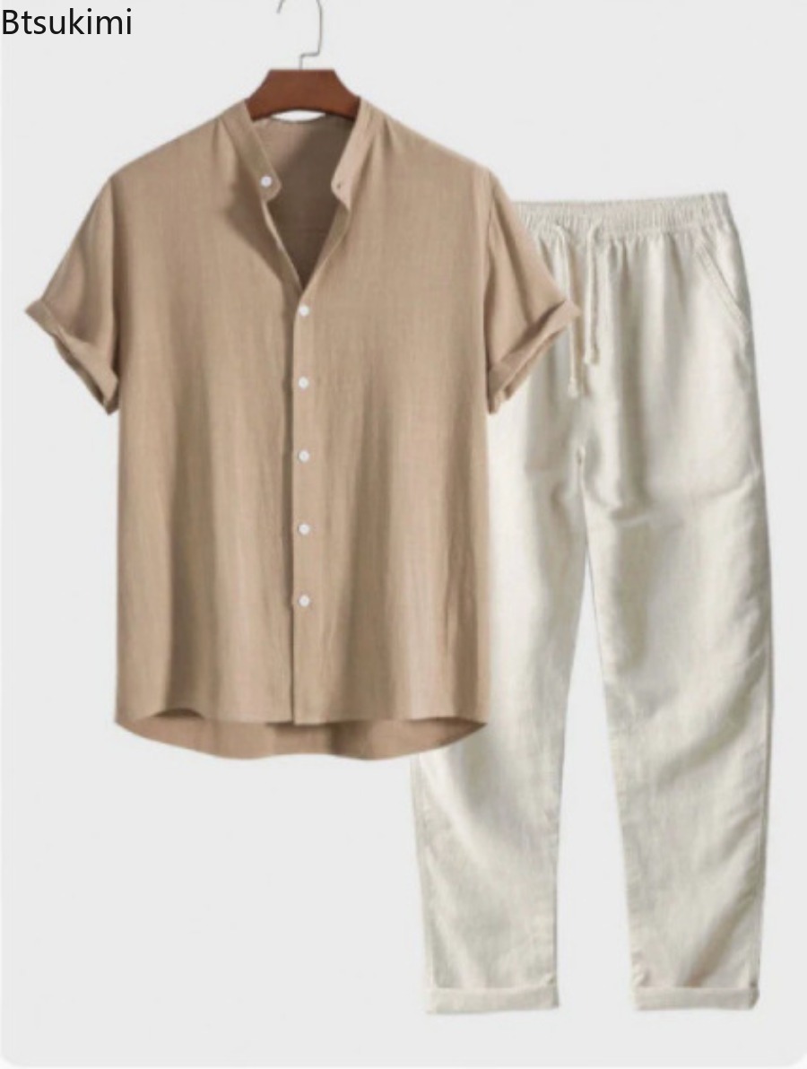 Mens Fashion Casual 2026 - 2026 Men's Fashion Solid Beach Two