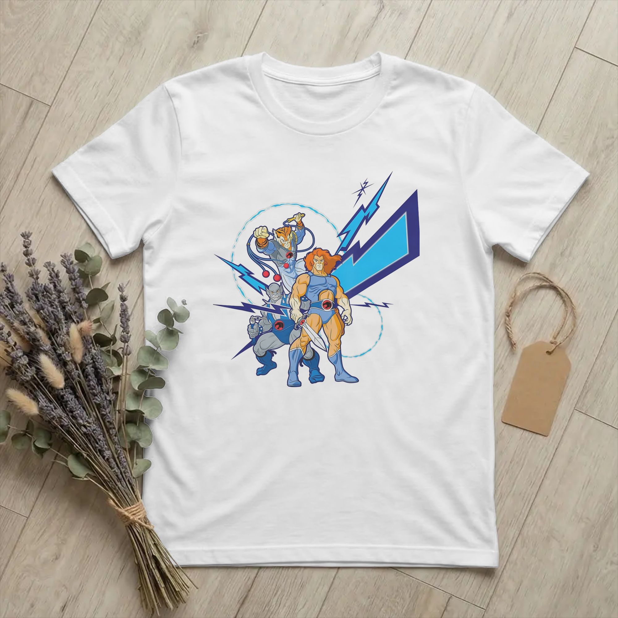 Men'S Fashion From The 80S - Streetwear Lion Cool Animated Cartoon 80s