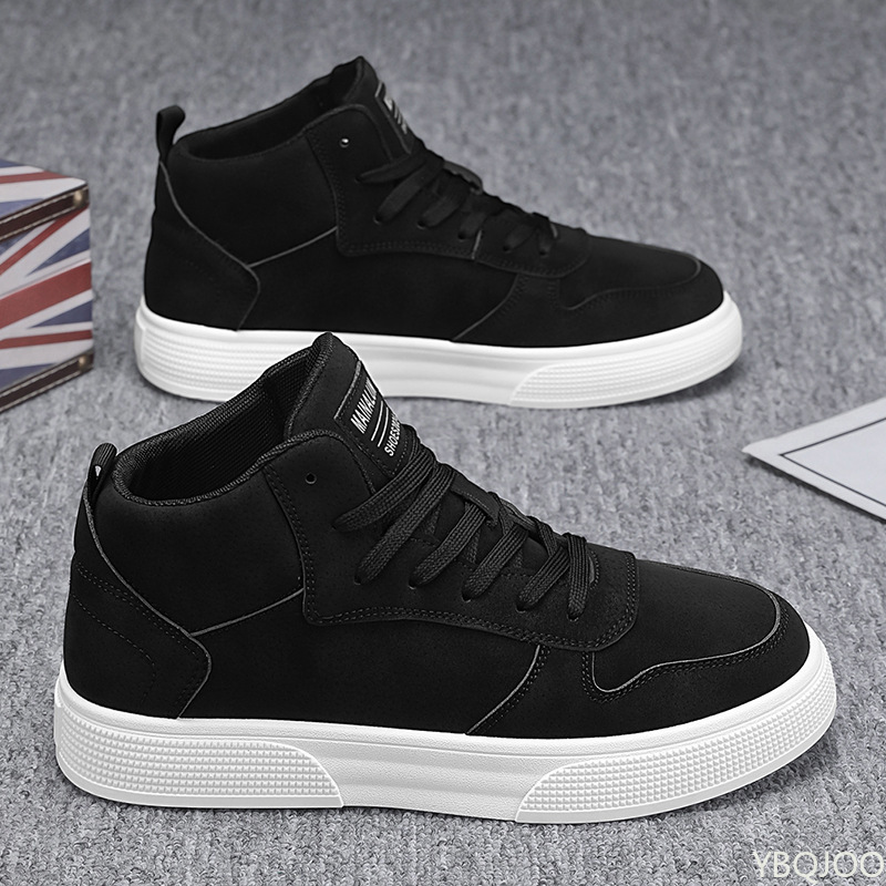 Mens Fashion Autumn 2025 - Minimalist Men's Platform Shoes Fashionable Versatile