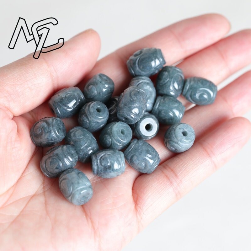 5PC Natural Blue Water Jade Ri - Mens Fashion Bracelet 评论和价格