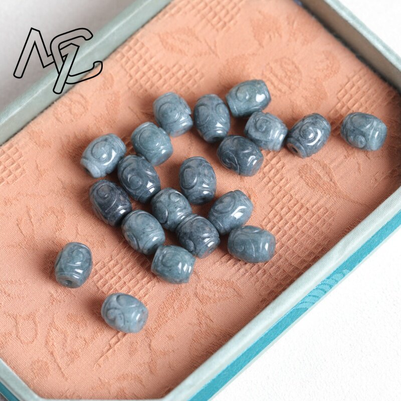 5PC Natural Blue Water Jade Ri - Mens Fashion Bracelet 评论和价格