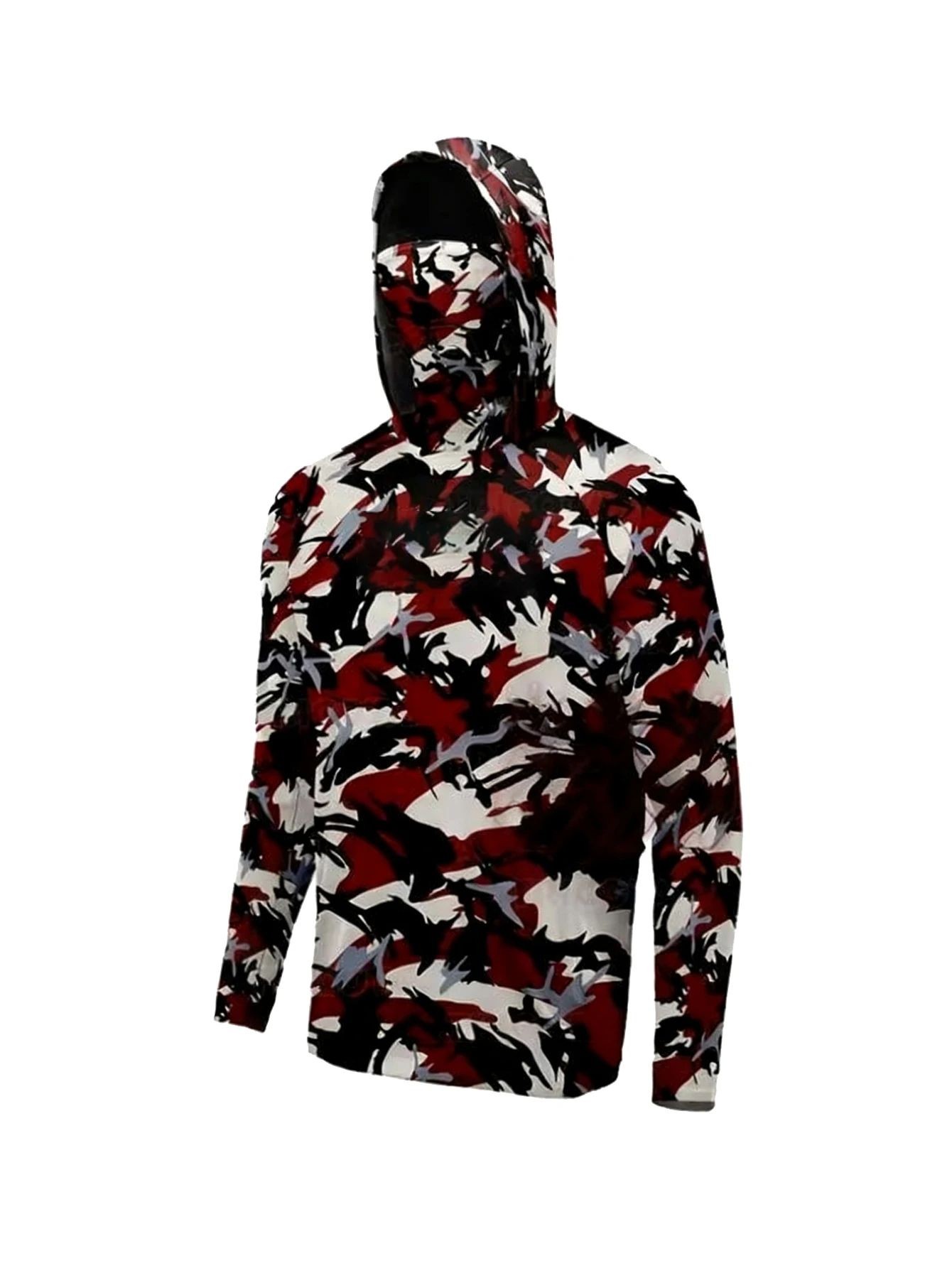 Outdoor Men Fishing Hooded Shi - Military Shirt Men 评论和价格
