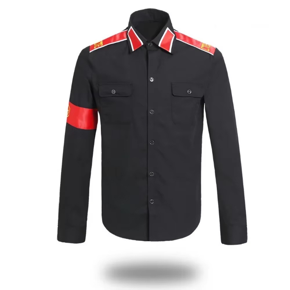 Michael Jackson Anti-War Milit - Military Shirt Men 评论和价格