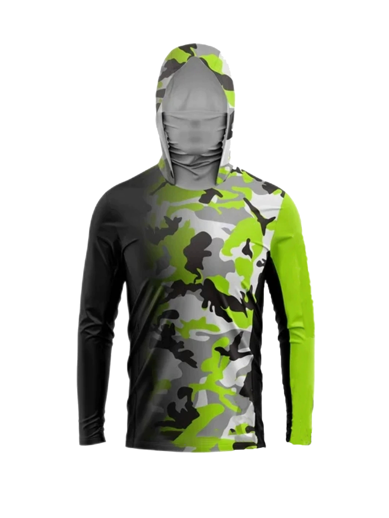 Outdoor Fisherman Hooded Long  - Military Shirt Men 评论和价格