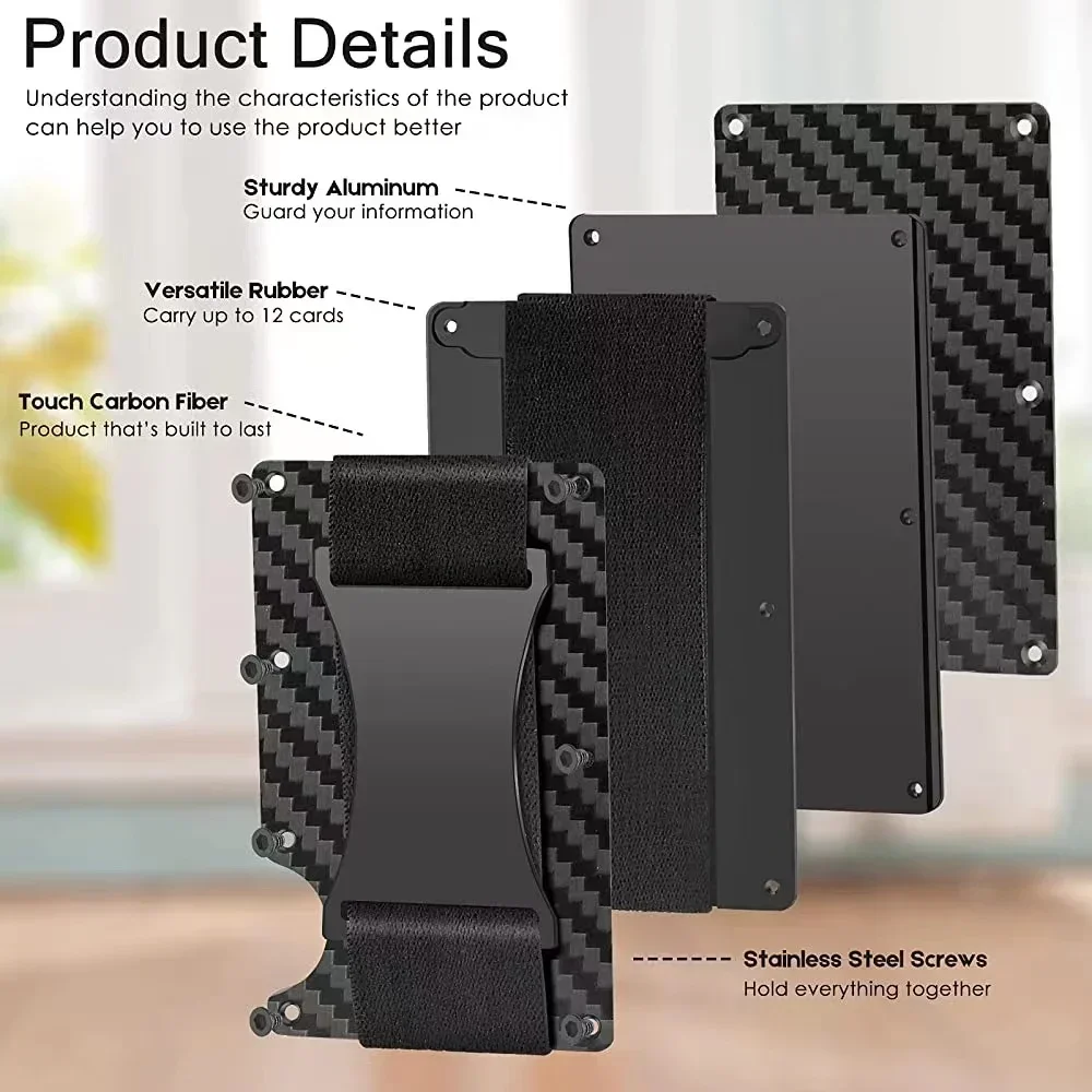 Metal Visit Card Holder Rfid W - Men'S Fashion Visiting Card 评论和价格
