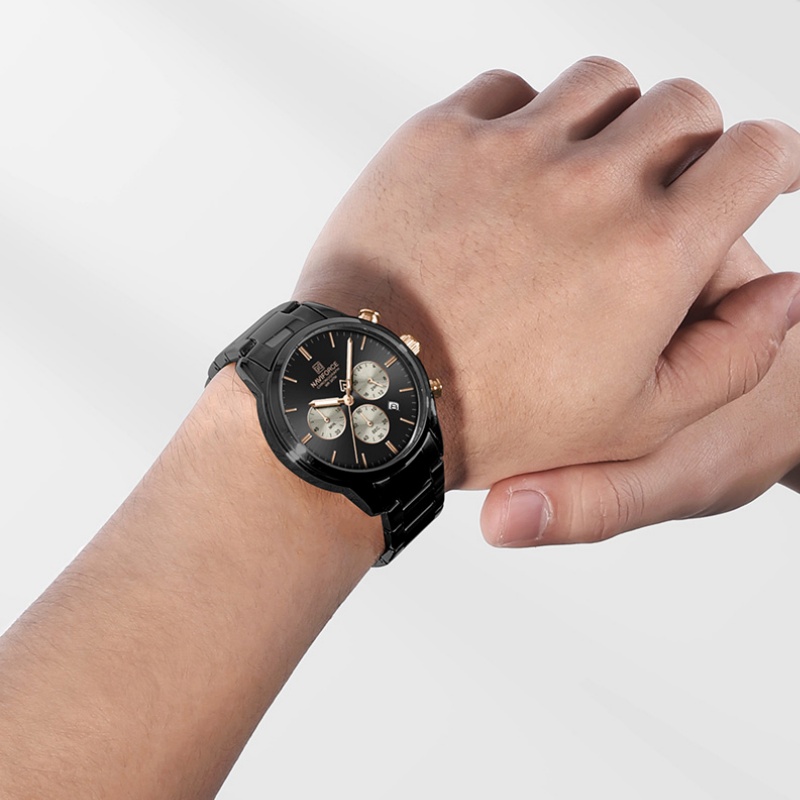 NAVIFORCE Men Quartz Chronogra - Mens Fashion Bracelet 评论和价格