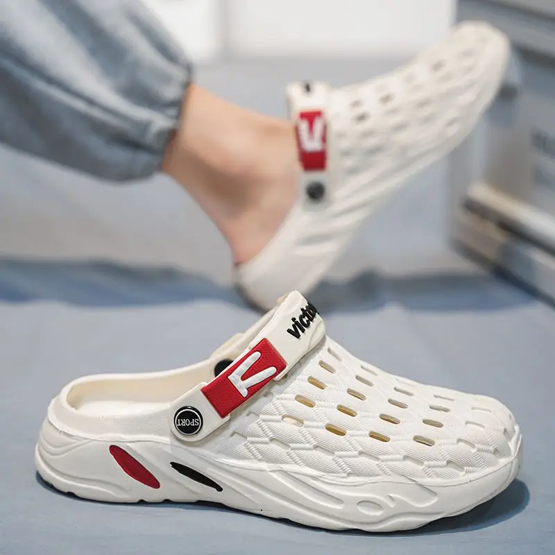 Casual Slides Eva Men's Shoe F - Men Fashion Korean Style 评论和价格