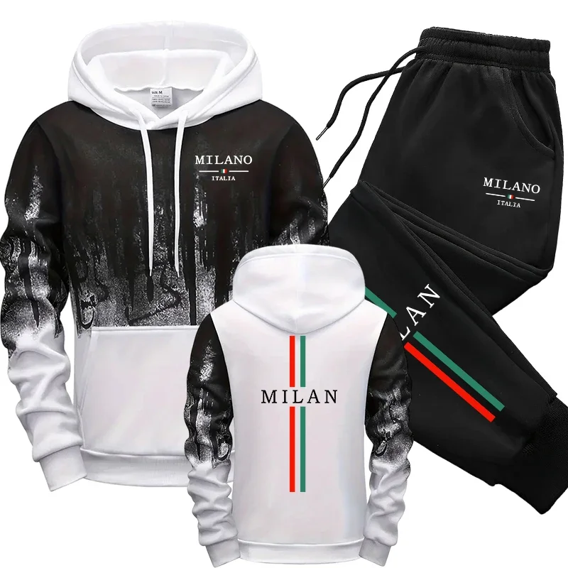 Autumn Winter Tracksuit Italy  - Mens Fashion Casual 2026 评论和价格