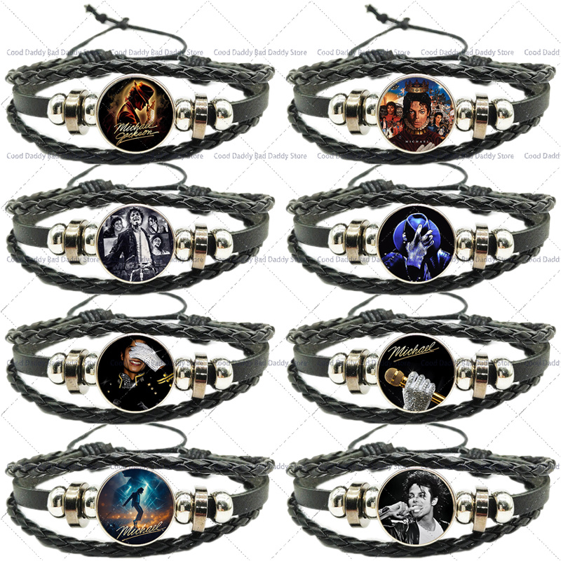 Michael Jackson Weaving Hand R - Mens Fashion Bracelet 评论和价格