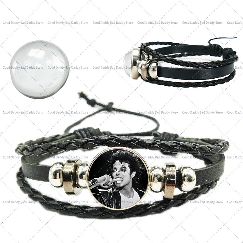 Michael Jackson Weaving Hand R - Mens Fashion Bracelet 评论和价格