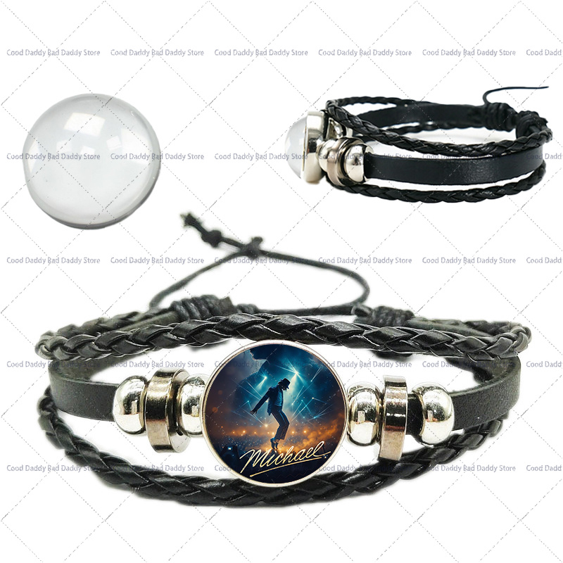 Michael Jackson Weaving Hand R - Mens Fashion Bracelet 评论和价格