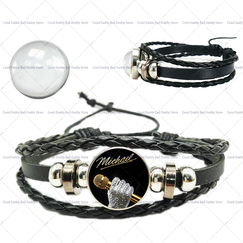 Michael Jackson Weaving Hand R - Mens Fashion Bracelet 评论和价格