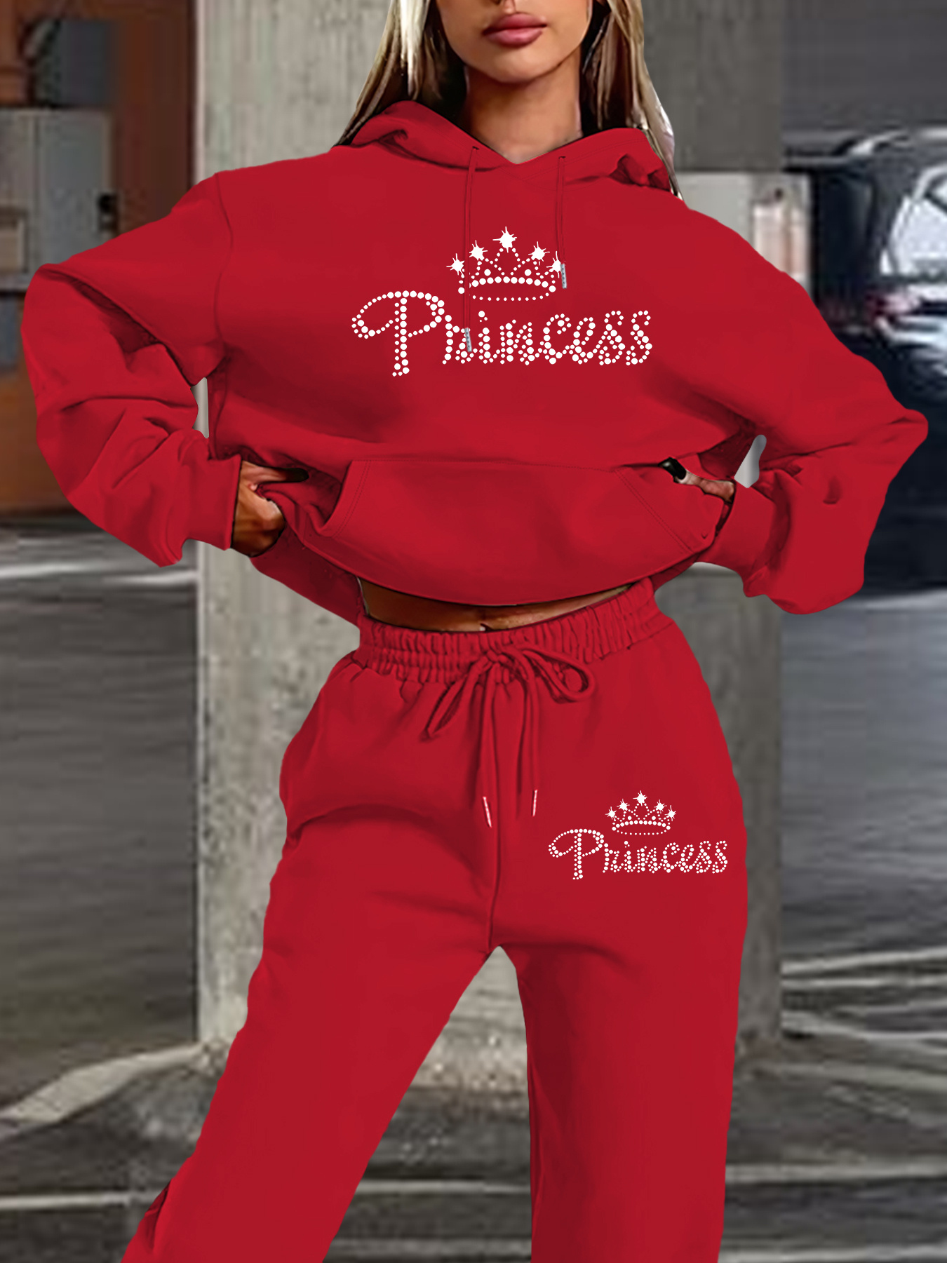 Women 2026 New 2Pcs Hoodie & S - Mens Fashion Casual 2026 评论和价格