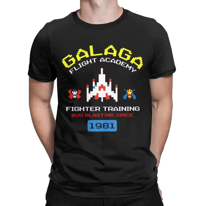 Cool Arcade Galaga Video Game  - Men'S Fashion From The 80S 评论和价格