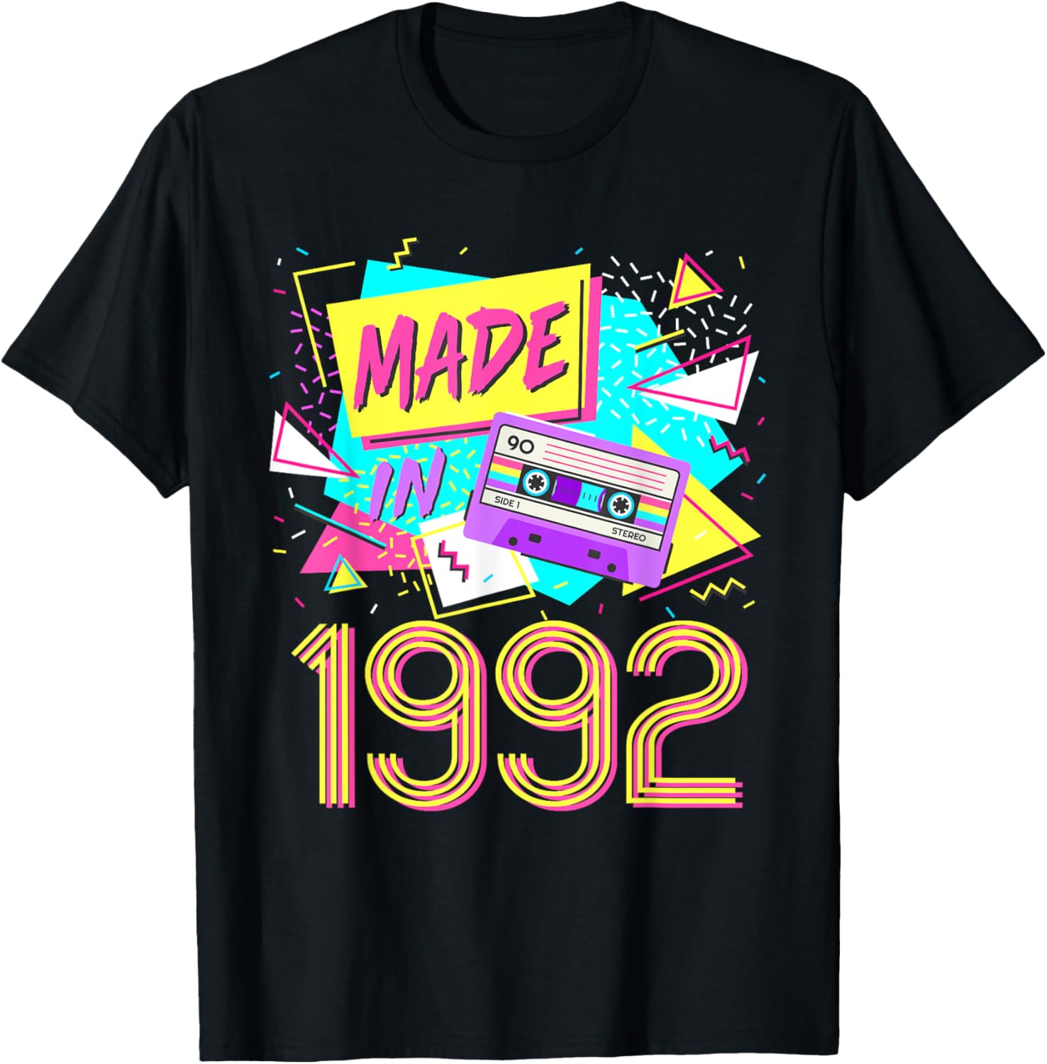 Made in 1992 33 Years Old Retr - Men'S Fashion From The 80S 评论和价格