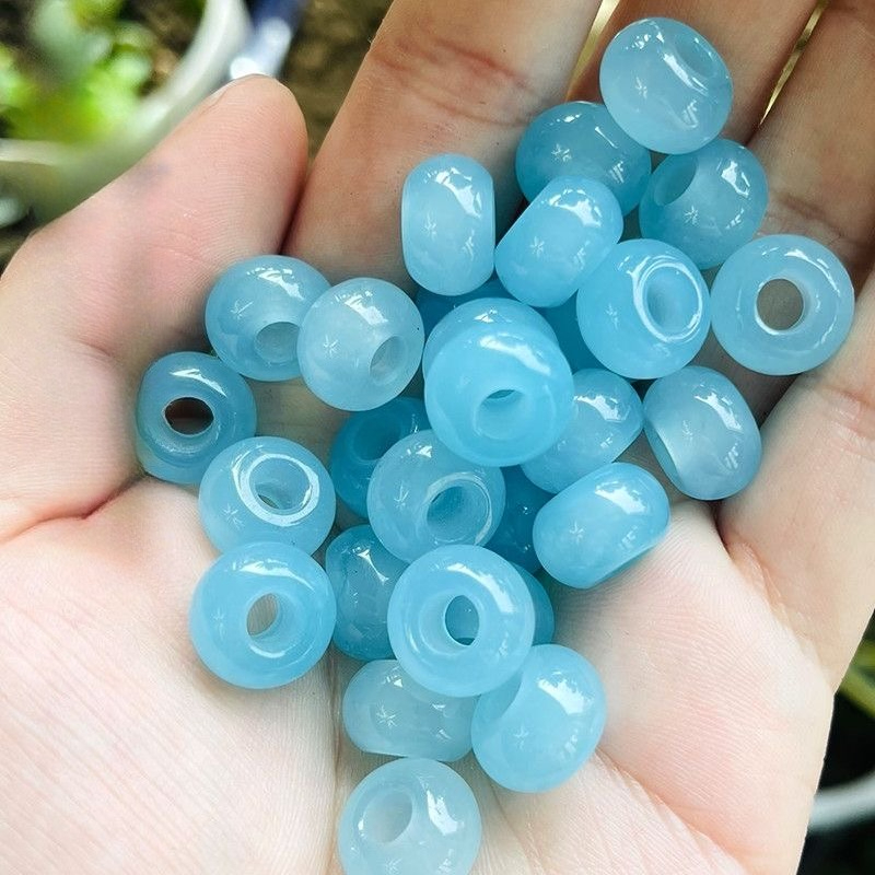 10pc Natural Sea Blue Treasure - Mens Fashion Bracelet 评论和价格