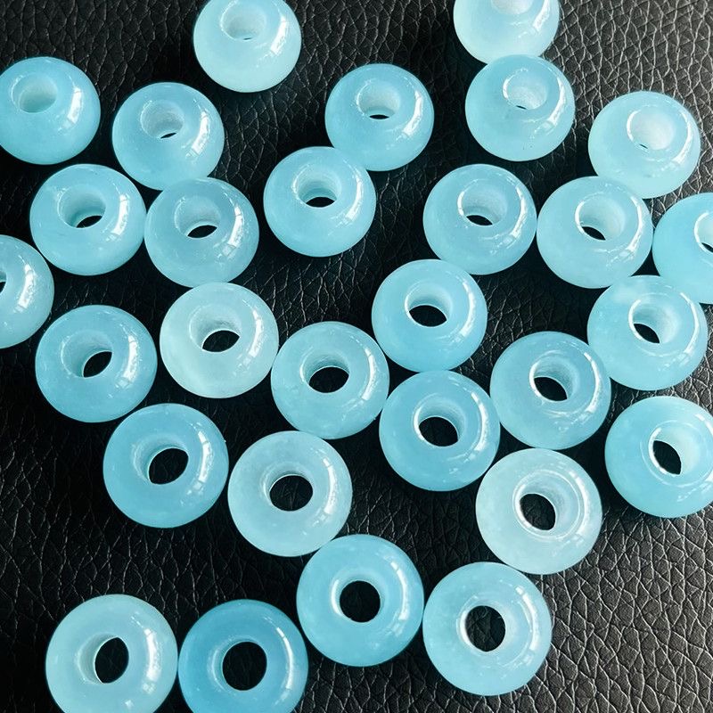 10pc Natural Sea Blue Treasure - Mens Fashion Bracelet 评论和价格